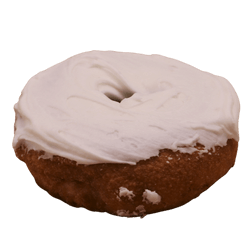 White Cake Donut